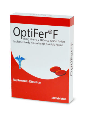 Optifer F   20 Tabletas